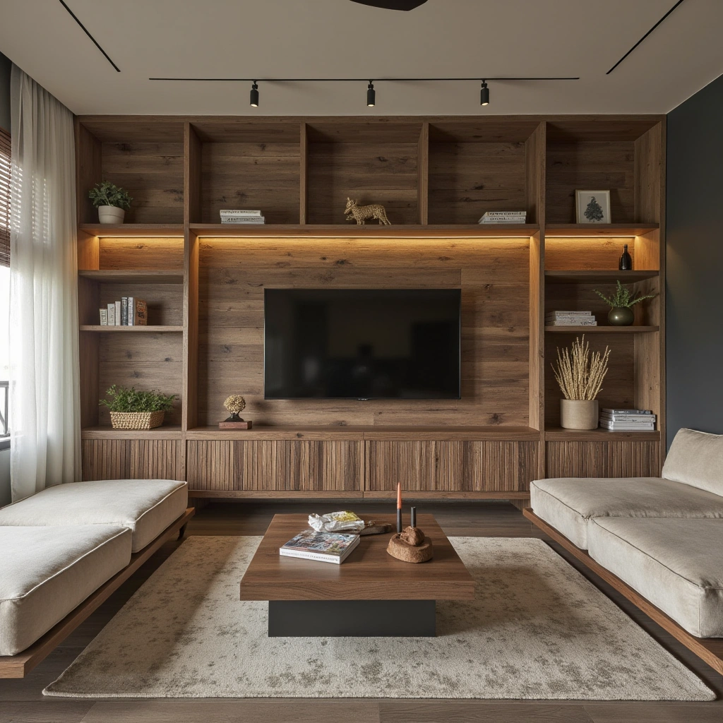 2. Reclaimed Wood Accents