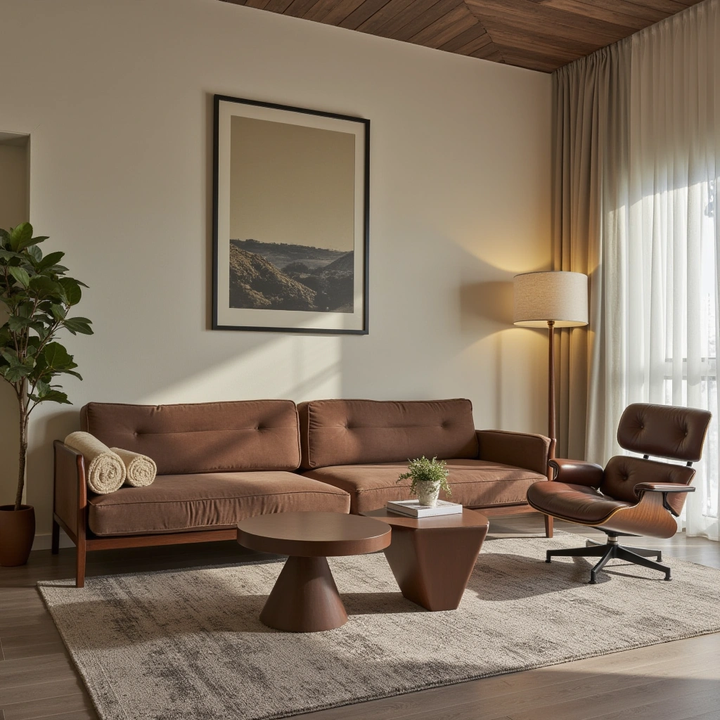 4. Mid-Century Modern