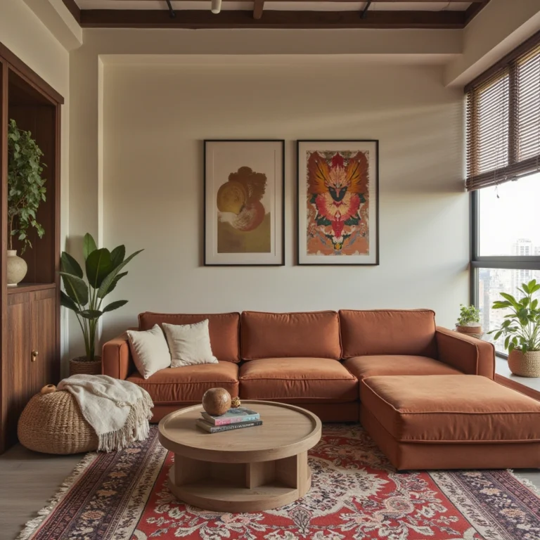 16 Minimalist Living Room Ideas With Brown Couches