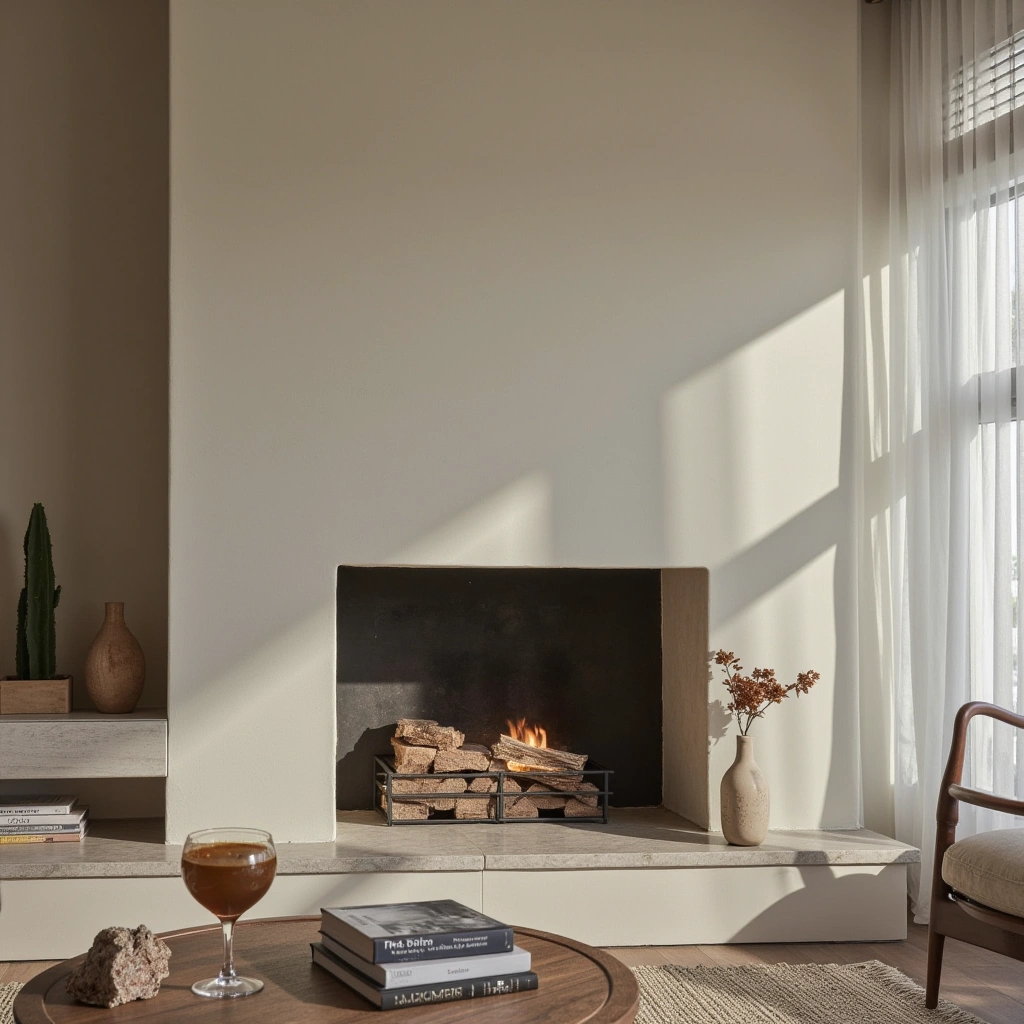 9. Fireplace Focal Point