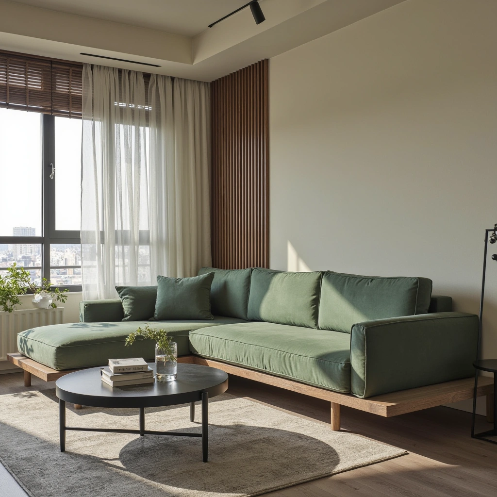 3. Sage Green Seating Solutions