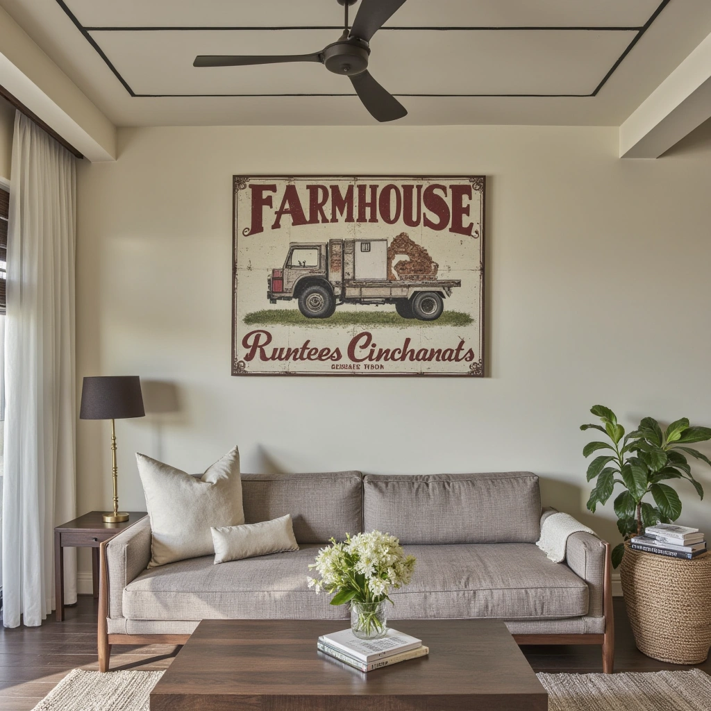 13. Vintage-Inspired Signs