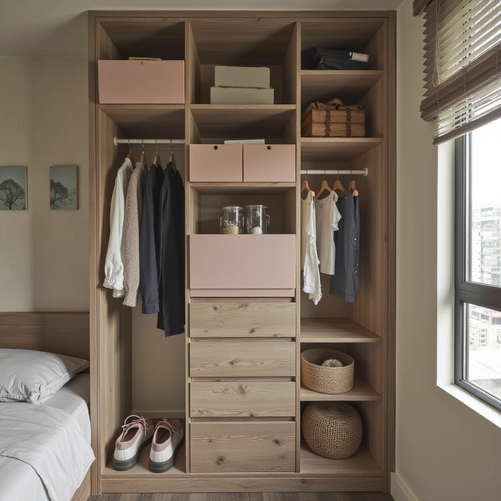 13. Hanging Closet Organizers