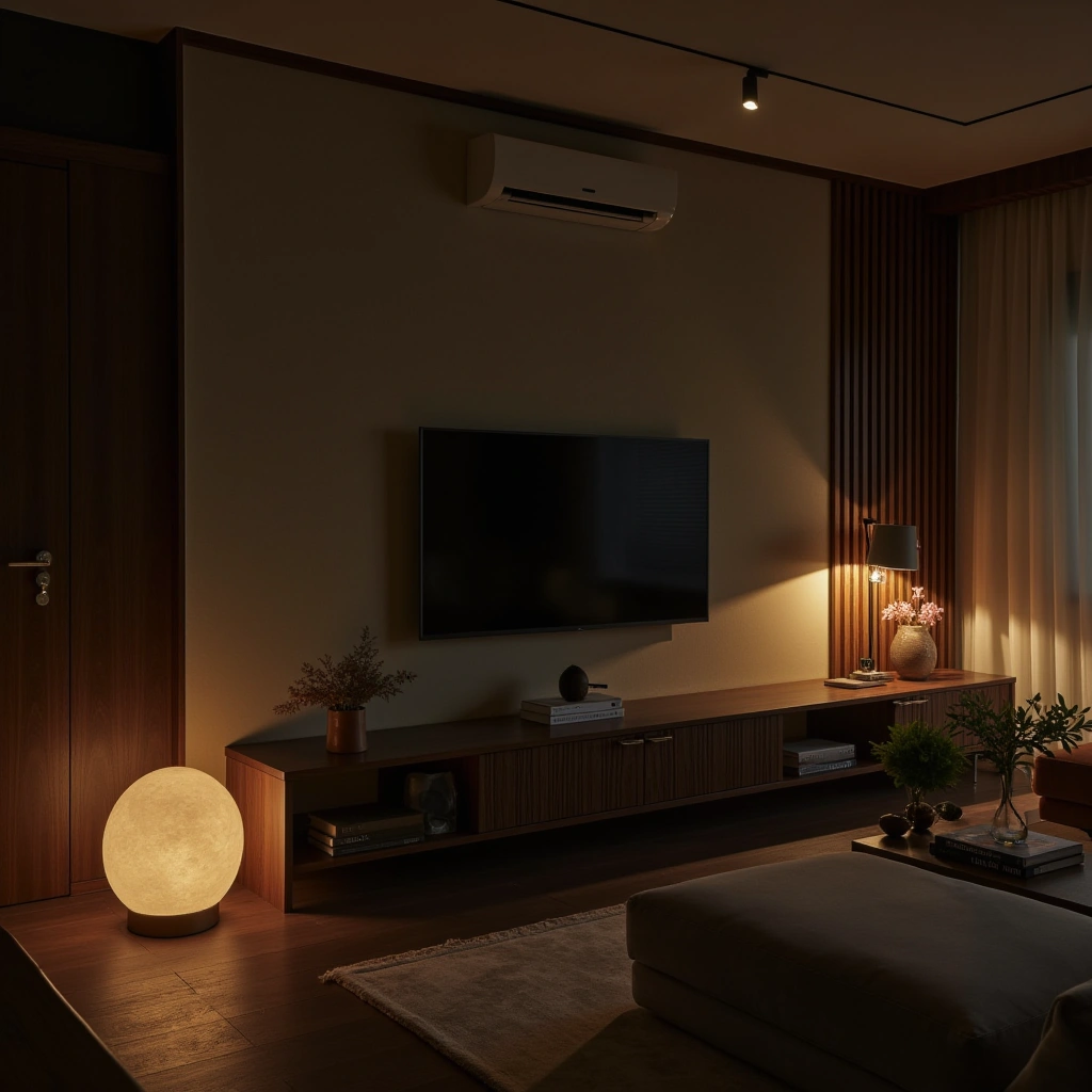 Enhance with Warm, Ambient Lighting