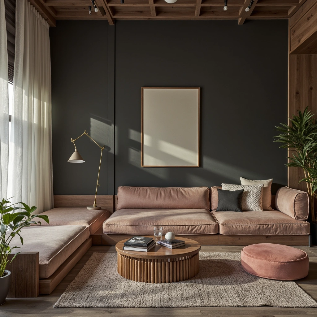 Create a Cozy Seating Area with Low Furniture