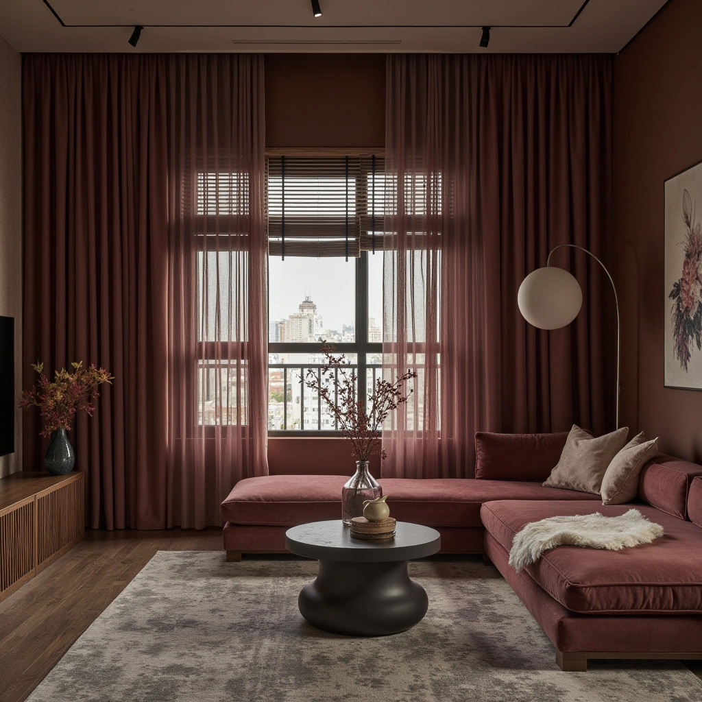 Enhance with Floor-to-Ceiling Curtains