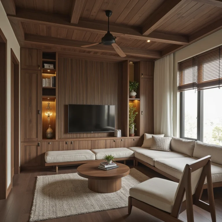 17 Rustic Tiny House Living Room Ideas