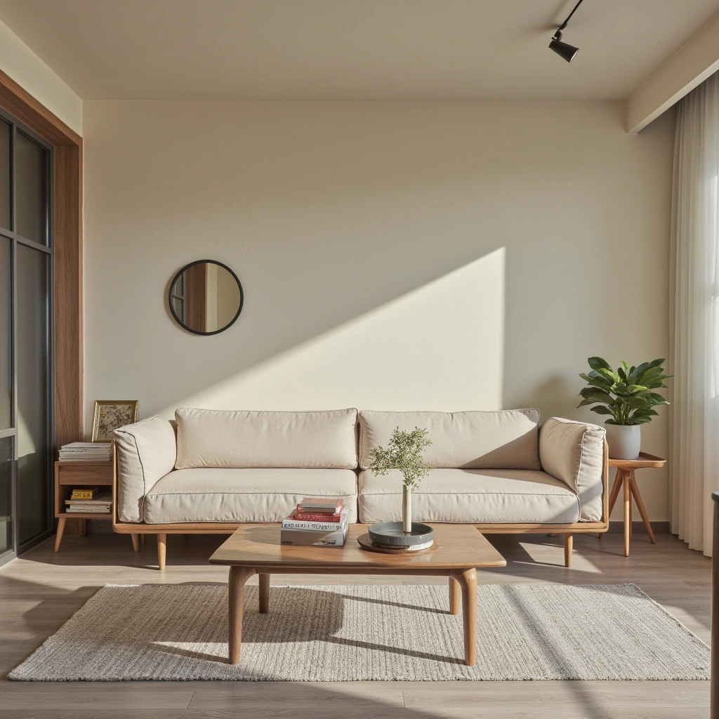 Use Light-Colored Furniture