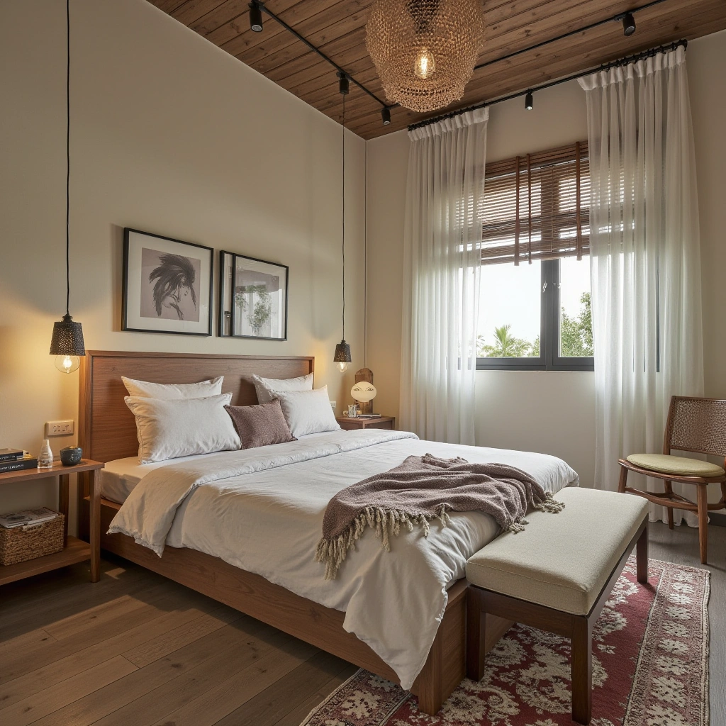 Embracing the Boho Vibe in Your Tiny House Bedroom