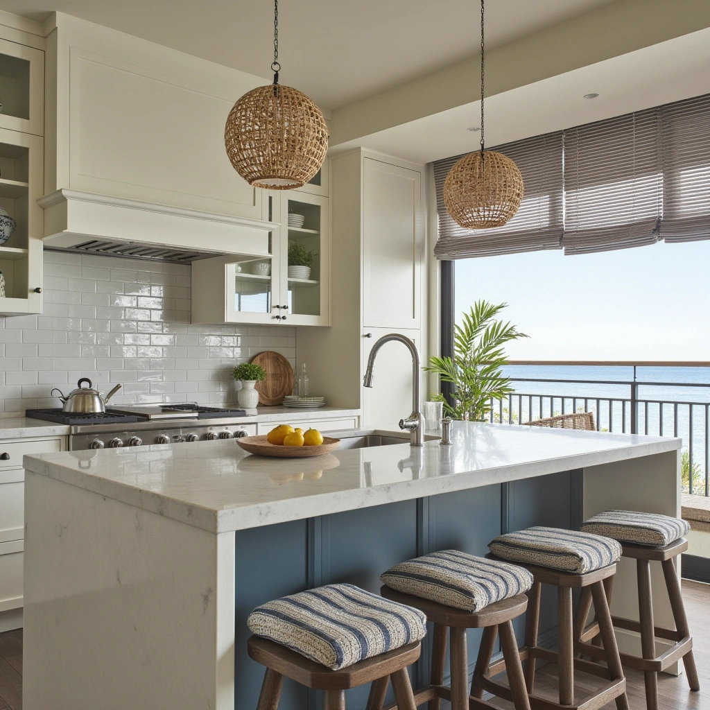 Coastal Kitchen Textiles