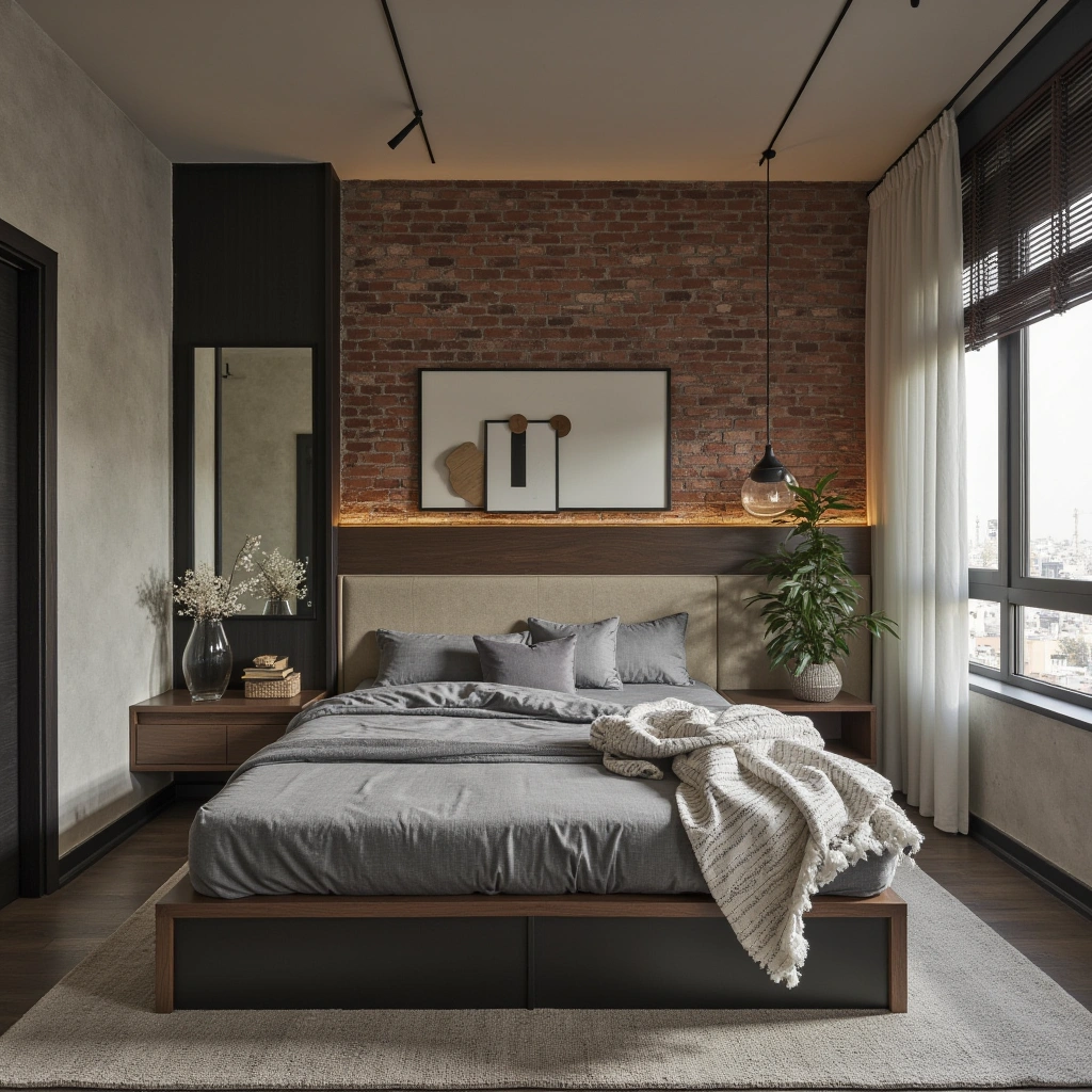 5. Industrial Rustic