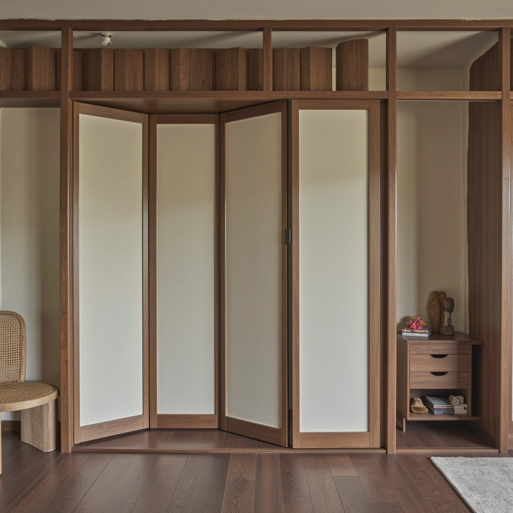 Use a Folding Screen for Privacy