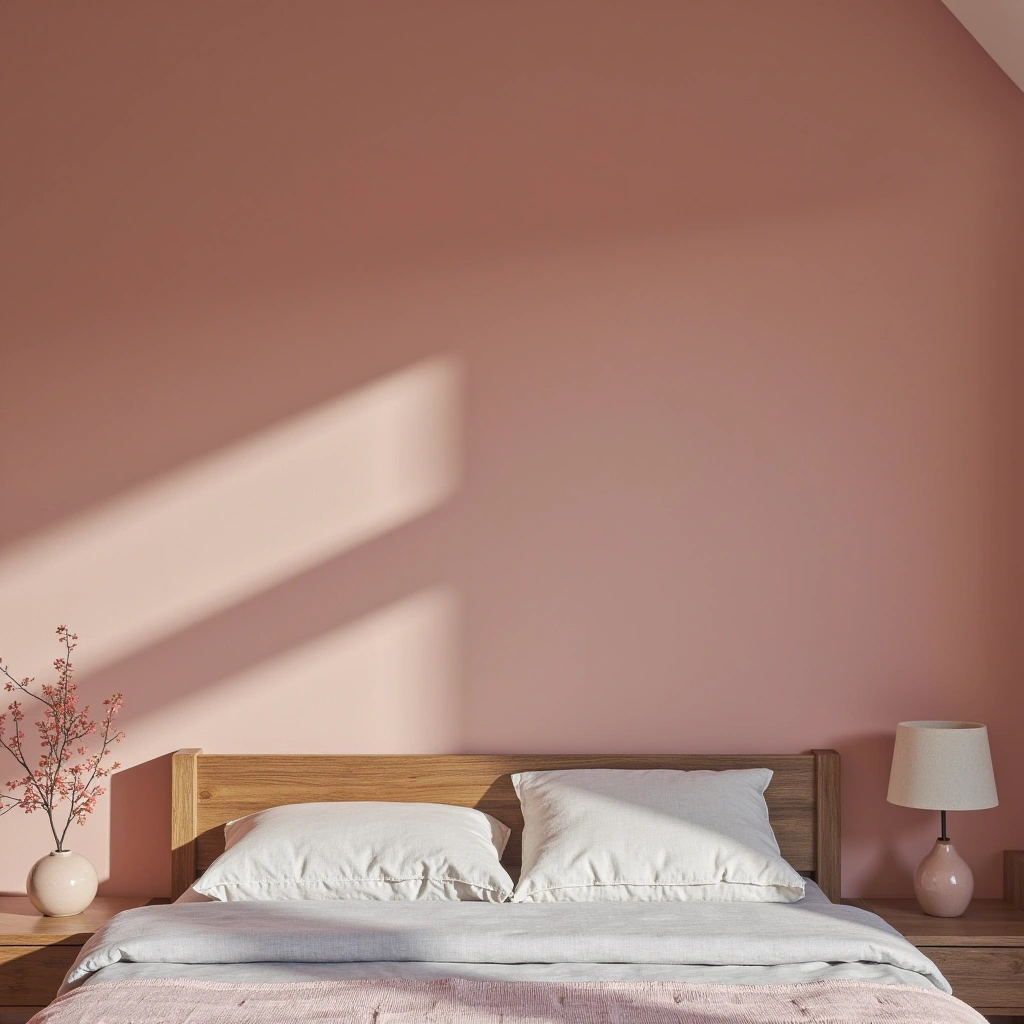 3. Soft Pink Walls