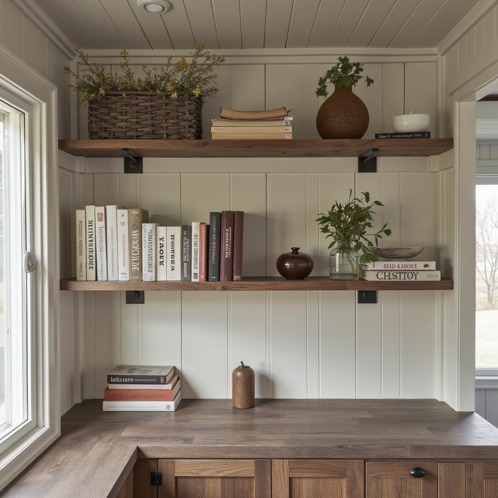 8. Open Shelving for a Clutter-Free Look
