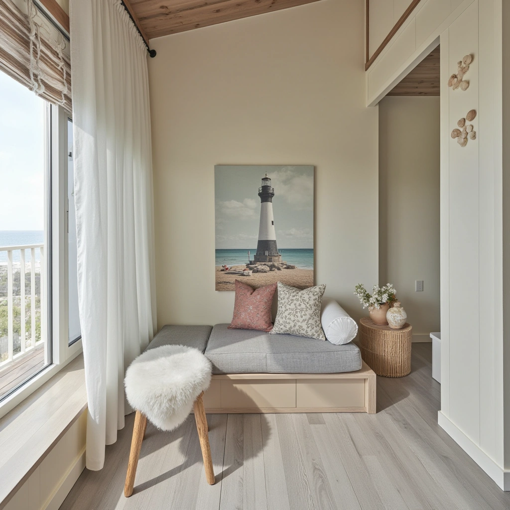 Incorporate Coastal-Inspired Artwork