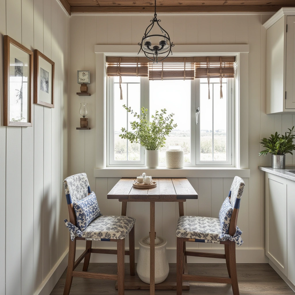 Incorporate Coastal-Inspired Dining Area