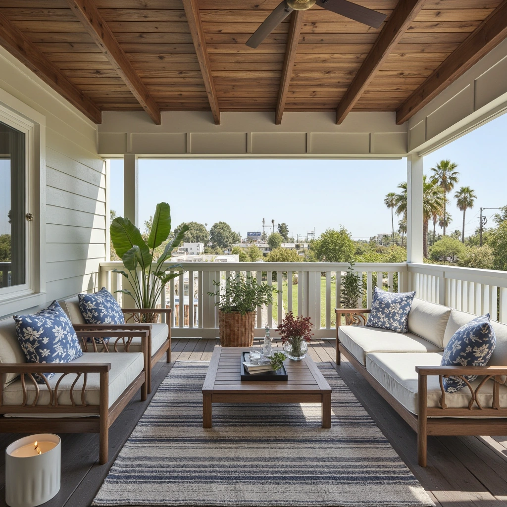 Add Coastal-Inspired Outdoor Living Space