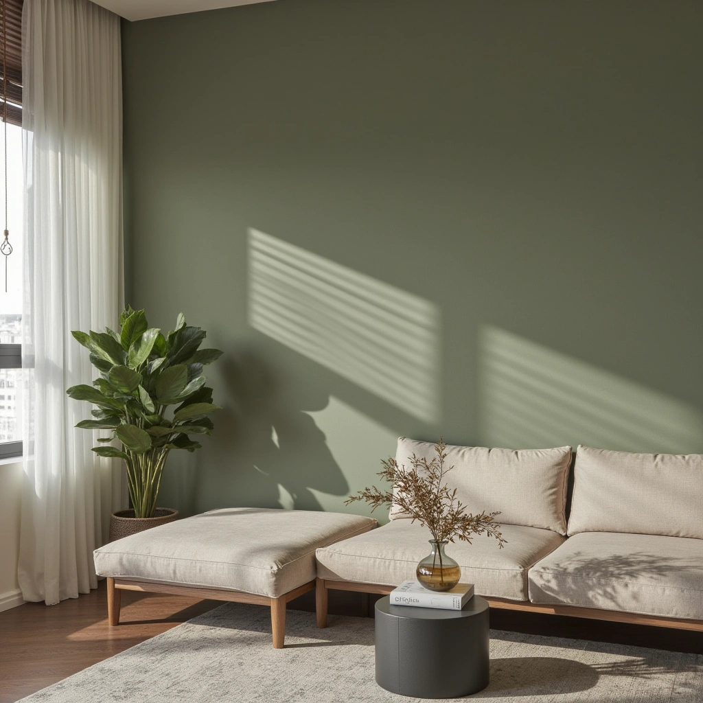 The Beauty of Sage Green in Living Rooms