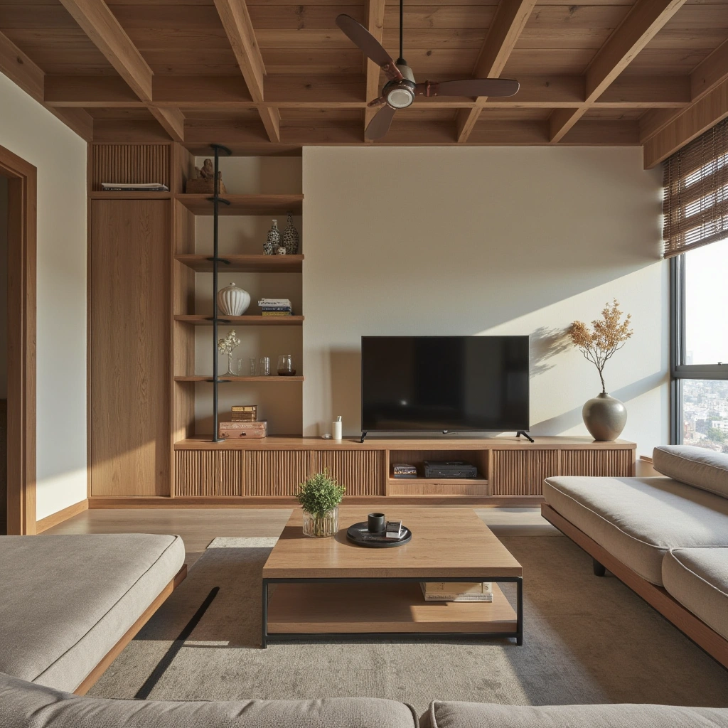 Idea 6: Natural Wood Furniture
