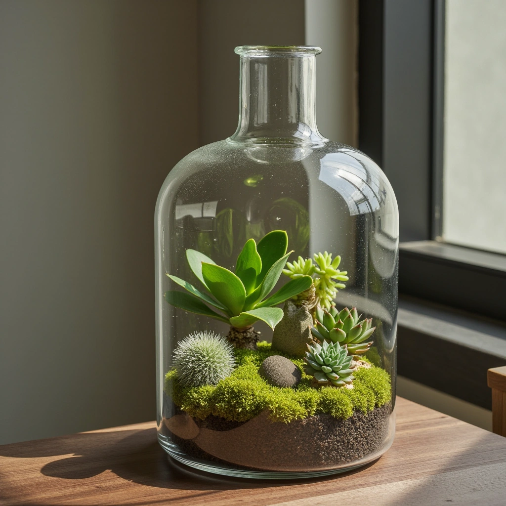 16. Green Terrarium sanctuary